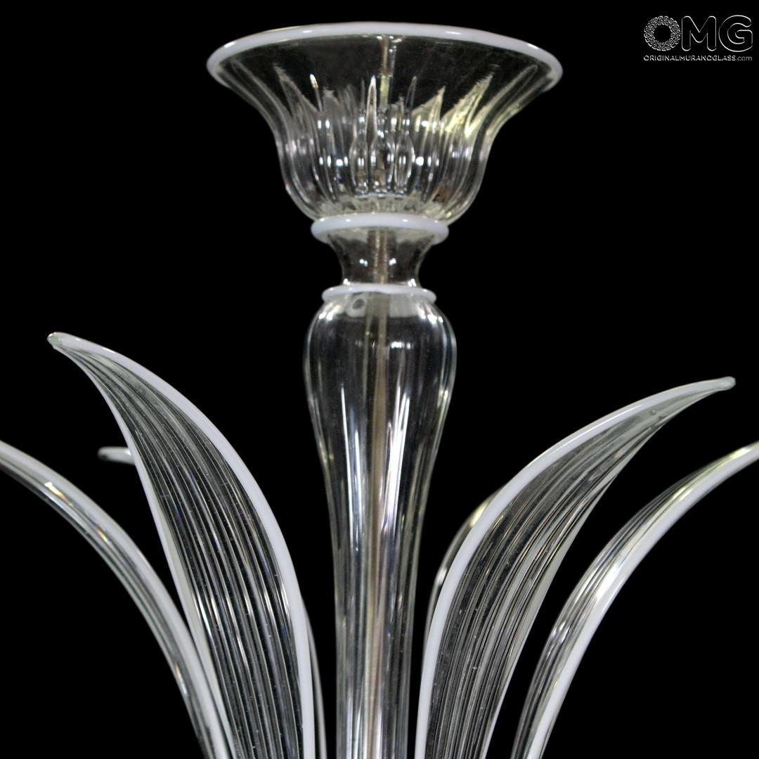 1060 ORIGINALMURANOGLASS Люстра Навагеро на 3 лампы - муранское стекло OMG  см MODERNO - Вид №1