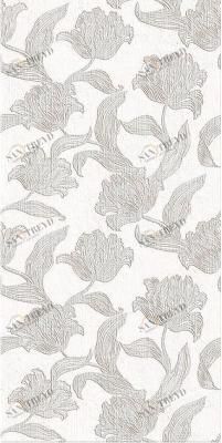 MALLORCA GREY FLORIS Плитка 31,5*63 Azori 505171101
