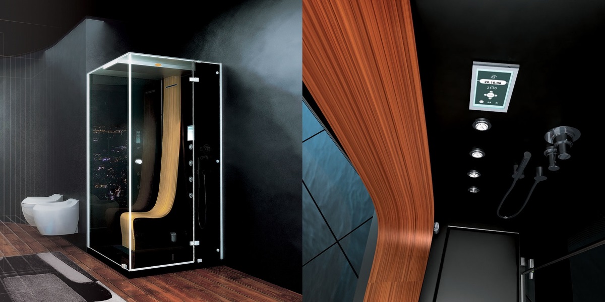 Душевая кабина с гидромассажем Omega 9547-10819 Sx Jacuzzi 954710819SX - Вид №1