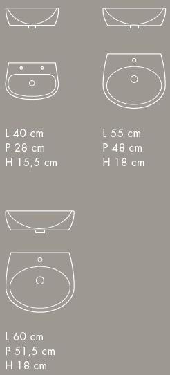 Подвесная раковина настенная овальная Nic Milk белая sun-id-1467306 - Вид №4