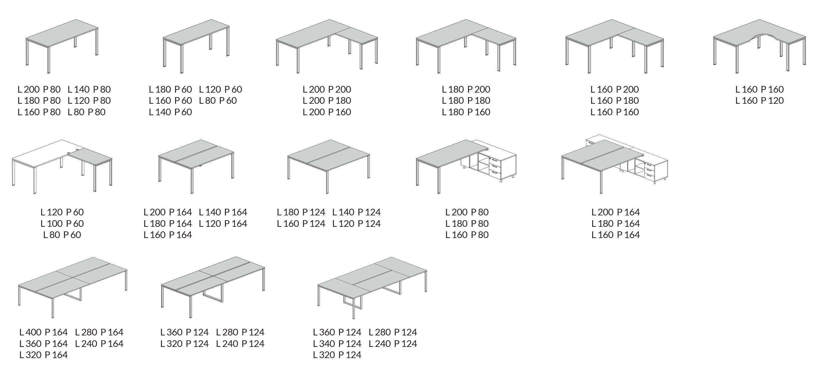 Стол / Стол для совещаний с меламиновой столешницей About Office Funny ARCH-00098064 - Вид №17