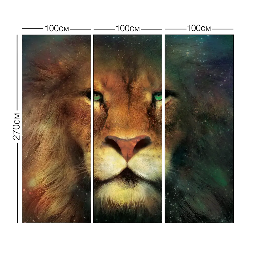 Фотообои Храброе сердце флизелиновые, 300x270 см, L13-204 FBRUSH 3D FLIZART STLM-2182700 - Вид №3