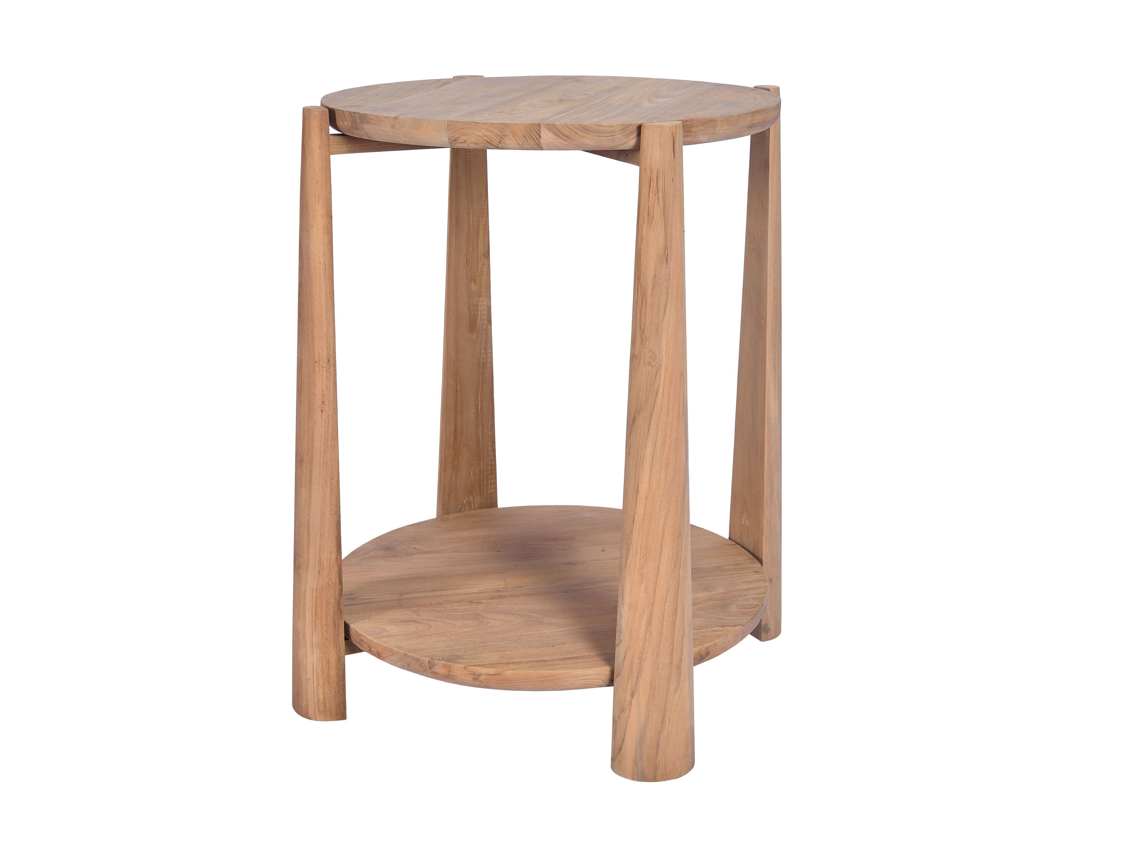 Высокий садовый стол из тикового дерева cbdesign Moires ARCH-00037065 - Вид №16