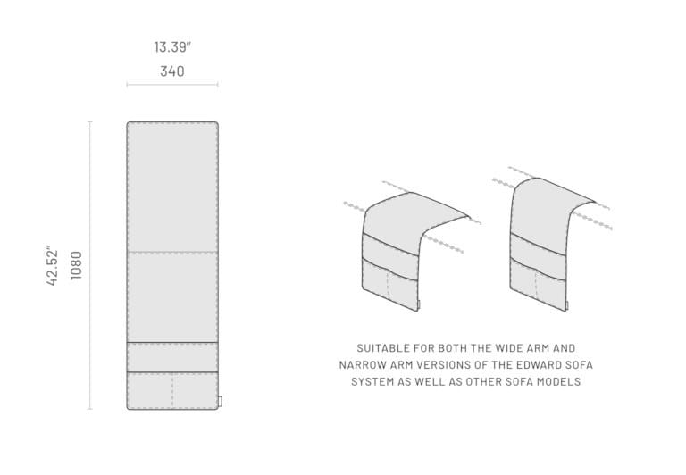Модульный диван Domkapa EDWARD ARCH-00073709 - Вид №23