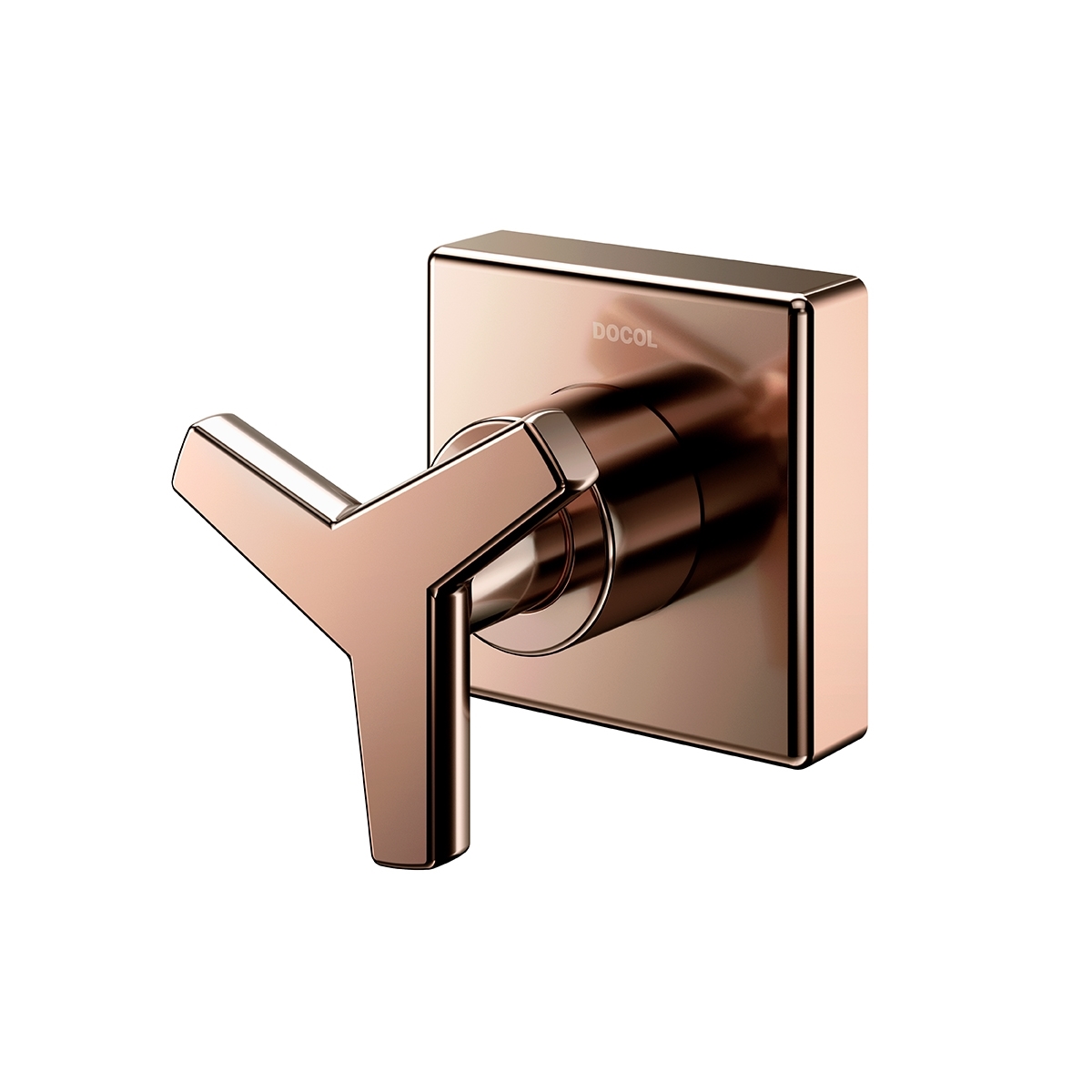 00877630 Отделка для базового регистра Fabrimar 3/4" полированная медь Docol DOCOL CITY 