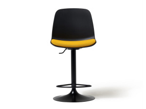 Регулируемый по высоте офисный стул из полипропилена