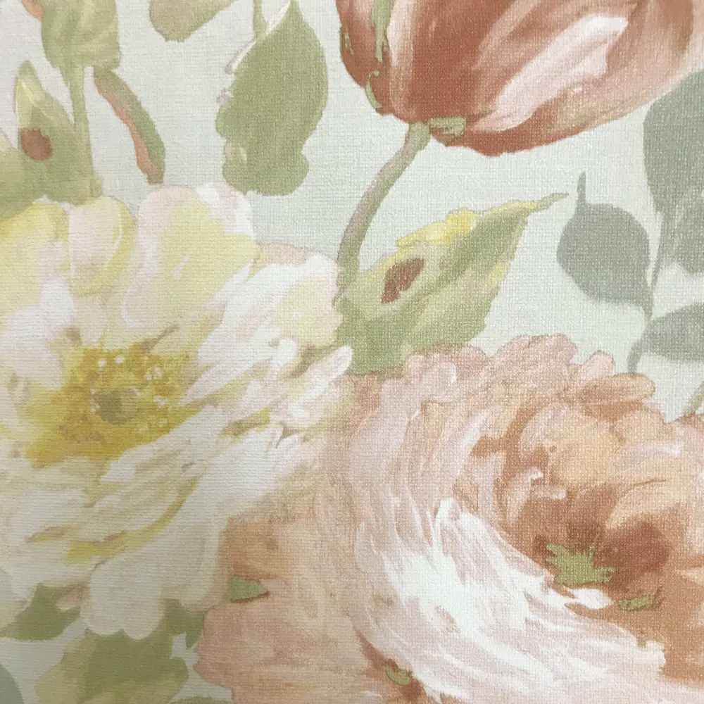 Обои Inspire Flower, виниловые на флизелиновой основе, цвет светло-серый, 1.06x10 м STLM-2102961 - Вид №1