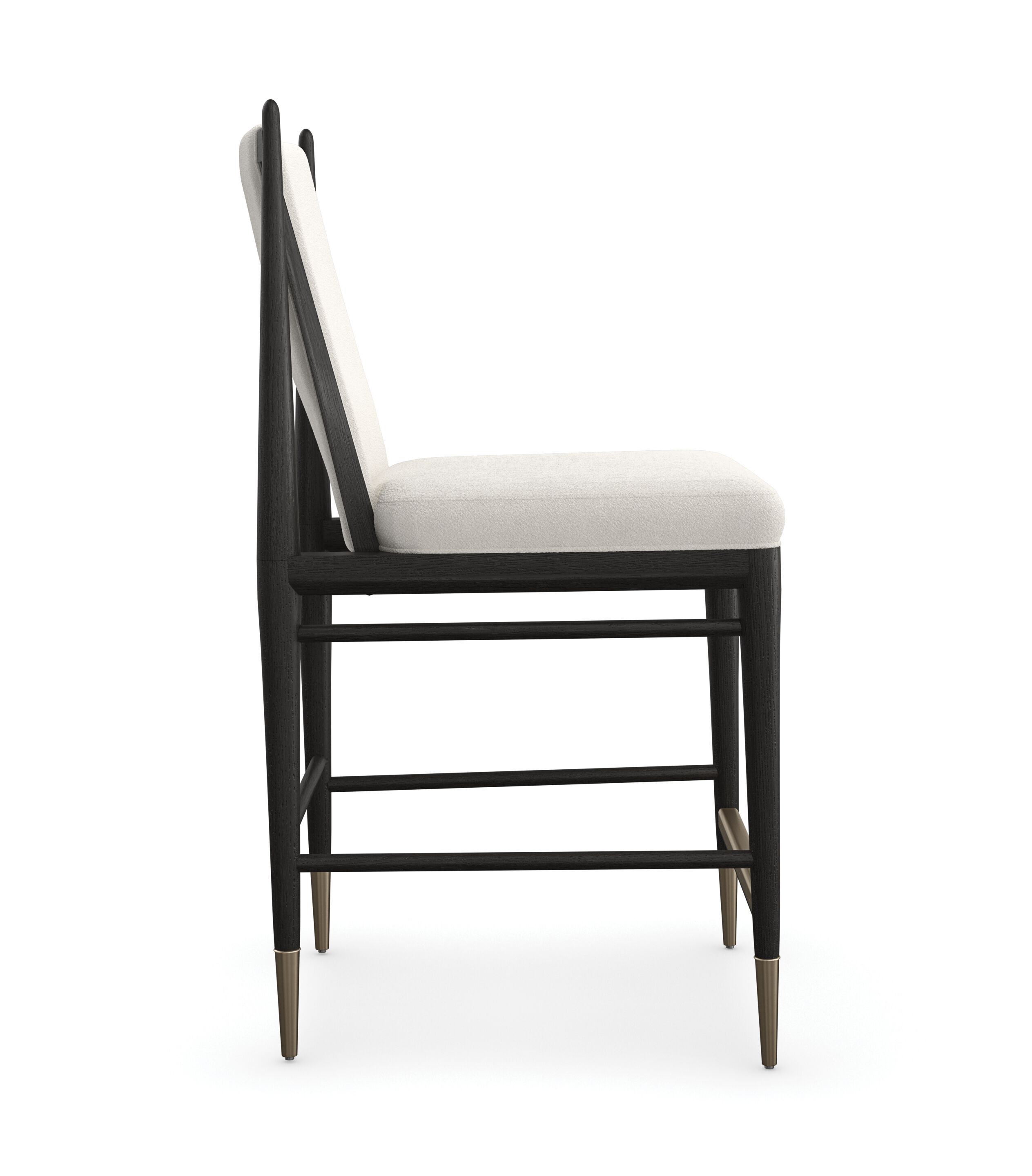 Высокий тканевый стул со спинкой Caracole Unity ARCH-00126354 - Вид №5