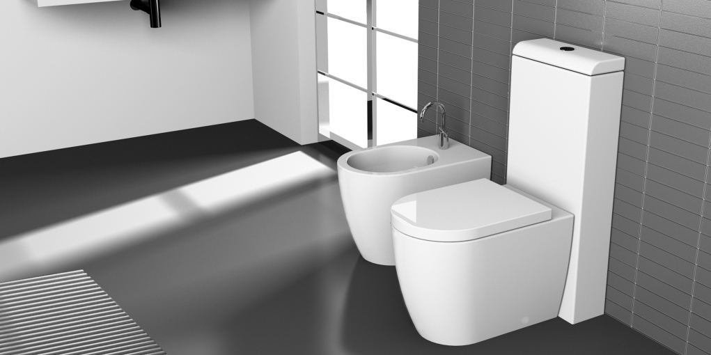 SMVAPR Приставной унитаз напольный Белый Ceramica Cielo SMILE Италия - Вид №1