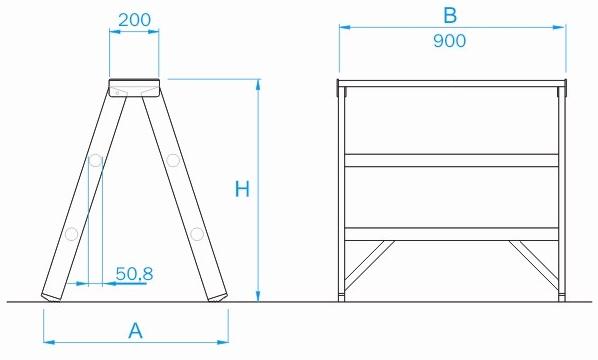 Frigerio Carpenterie Строительный мольберт sun-id-1491085 - Вид №2