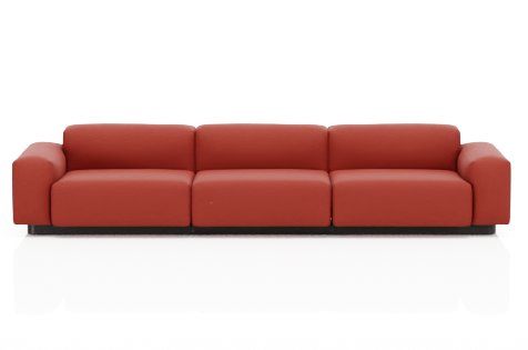 VITRA Мягкий Модульный Диван Трехместный, Пуфик Jasper Morrison, 2016 Vitraglobal sun-id-1986668