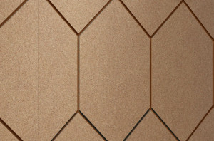 315 048 683 Пробковая 3D-плитка для стен Saffron GRANORTE Groovy