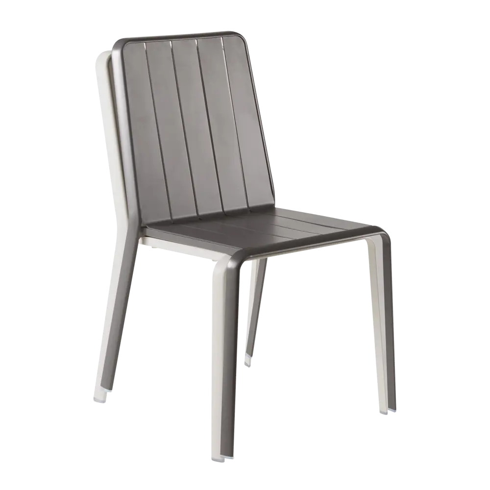 Стул Naterial Idaho 87x52 см алюминий цвет темно-серый STLM-2066794 - Вид №7