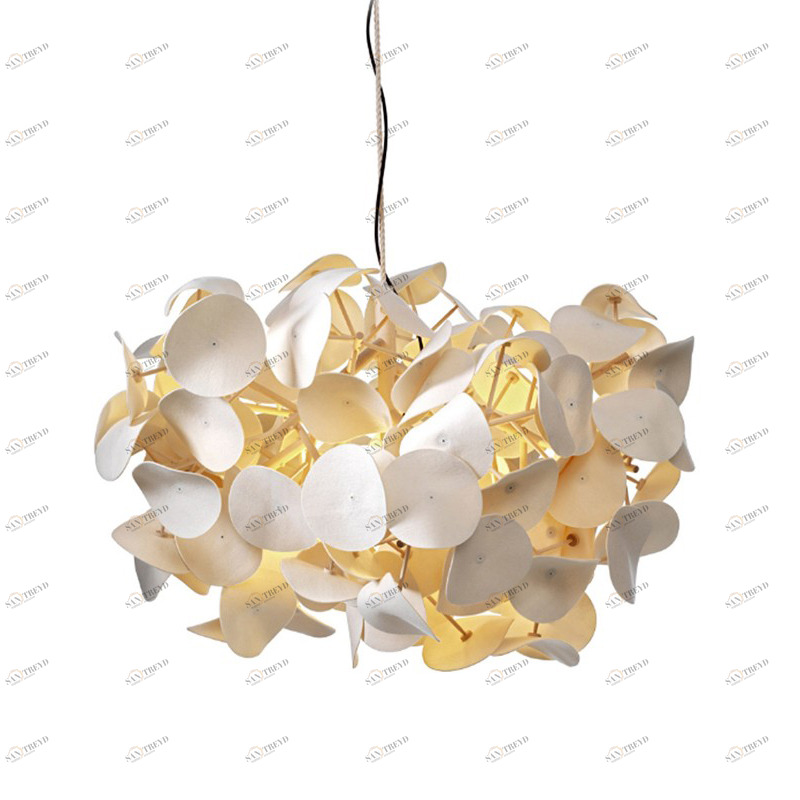 Подвесной светильник Leaf white от Delight Collection 9910 DELIGHT ДИЗАЙНЕРСКИЕ 243817 Белый 