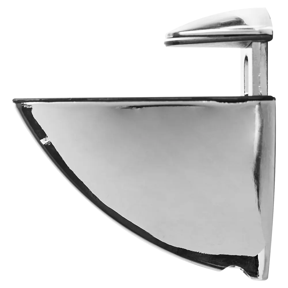 Полкодержатель Пеликан 70x27x60 мм ЦАМ цвет xром Santreyd STLM-2035157 - Вид №1