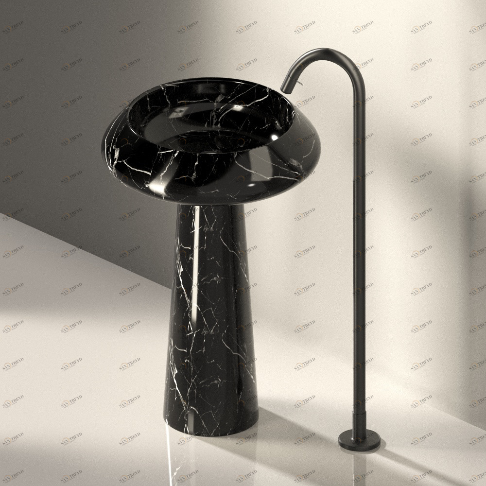 ACER1082FMARQUINA Напольная раковина стоящая круглая Agape 