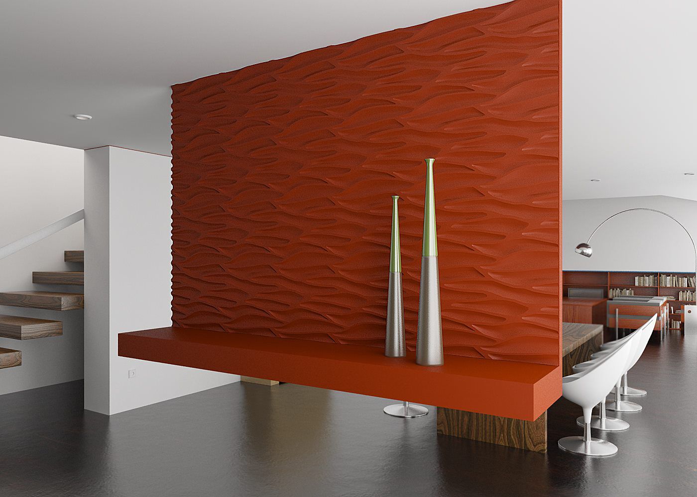 Трехмерное гипсовое покрытие WallDeco M-Modern ARCH-00082334 - Вид №1
