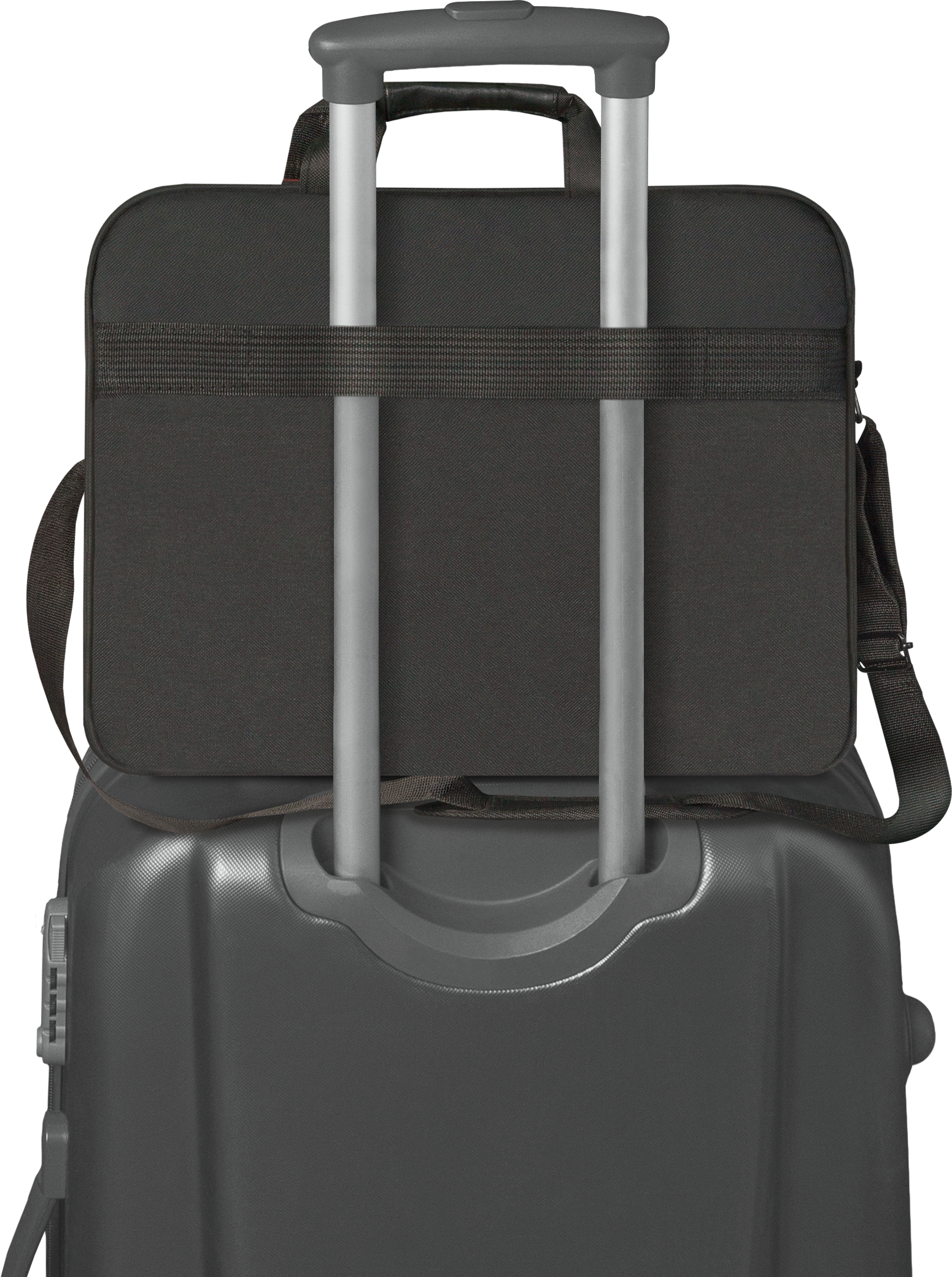 26084 сумка для ноутбука geek 15.6" черный, карман Defender Santreyd  - Вид №3