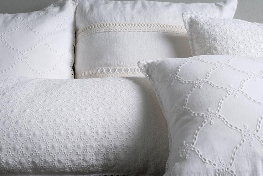 LA FABBRICA DEL LINO Квадратная подушка из льна Decor sun-id-1376268 - Вид №1