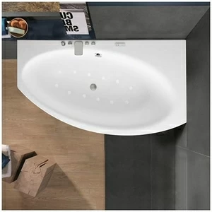 Ванна Gruppo tressee Suri 175 STA-V275C-DX белая с аэромассажем угловая большая правая