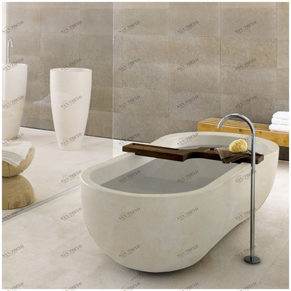 Ванна из лунного камня Moon Stone Neutra Design ALONE V12