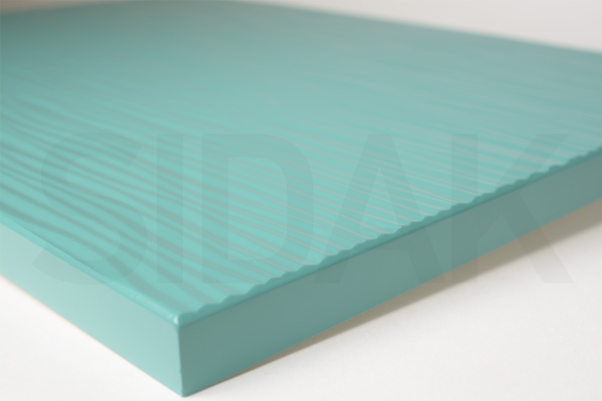 Фасады для кухни Модерн Фрезеровка «Ocean Drive» 104 Бежевый бархат SIDAK SIST2725-4997 - Вид №1