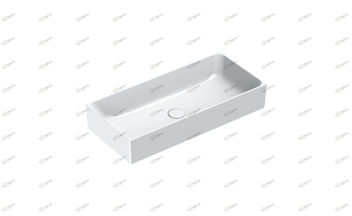 17535ZEBM Накладная раковина на столешницу  овальная CERAMICA CATALANO Colori