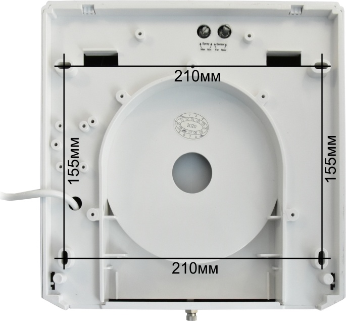 1402.165 Сенсорный дозаторстерилизатор для рук пластиковый 8183 PUFF  - Вид №9