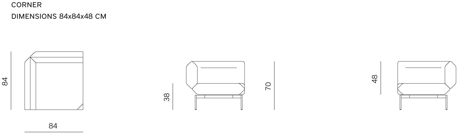 prostoria Модульный диван Segment sun-id-1502602 - Вид №8