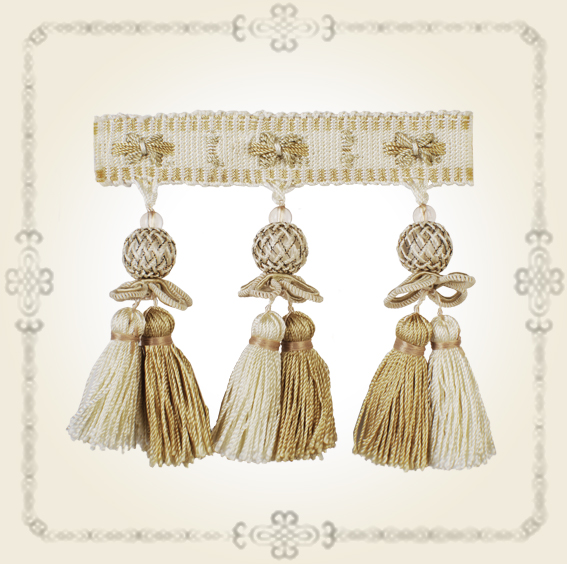 COLORISTICA Тесьма с кистями Opera HT1281 col.1242 Фурнитура  Opera  - Вид №1