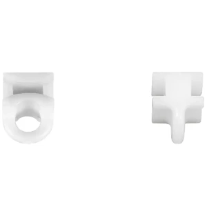 Бегунки Kreaforta Pro для профильных карнизов - 50 шт белые 89433114