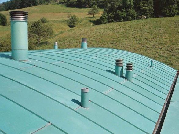 KME Architectural Solutions Сплошной металлический ламинат для медной кровли Tecu® sun-id-1471799 - Вид №1