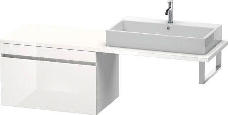 DS533400707 DuraStyle Шкафчик для консоли Бетонно-серый матовый декор Duravit - Вид №2