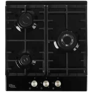5346130 Газовая варочная поверхность Oasis P-3MBT (B)