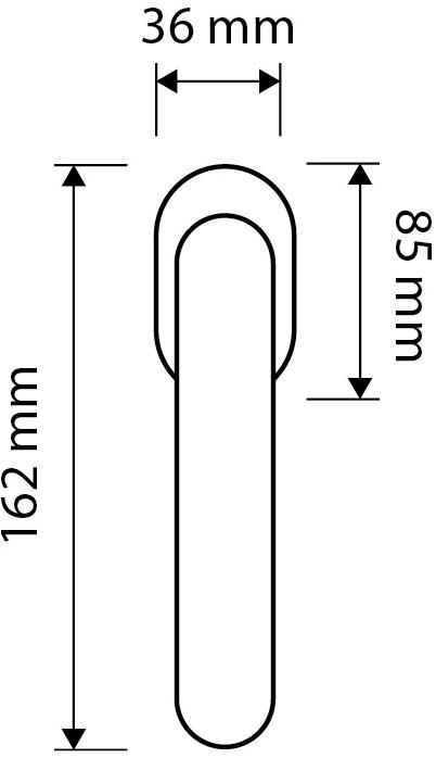LINEA CALI' Оконная ручка из латуни dk в классическом стиле Ninfa sun-id-1432617 - Вид №2