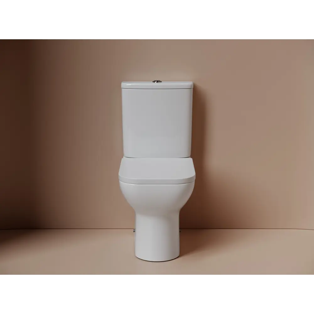 Унитаз-компакт Flo Square безободковый сиденье с микролифтом двойной смыв цвет Santreyd STLM-2064416 - Вид №3