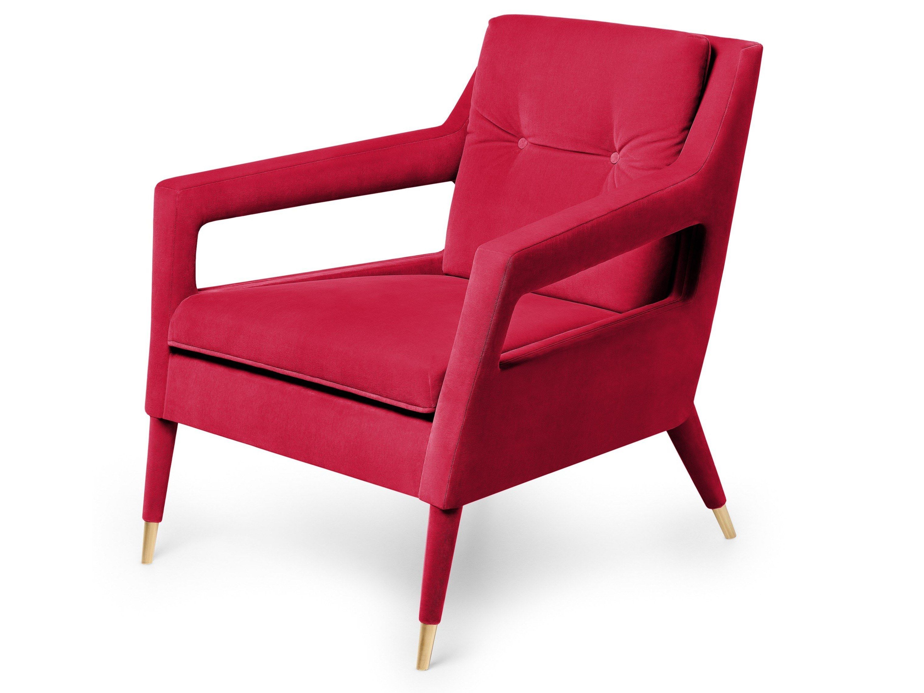 Бархатное кресло с подлокотниками Munna ARCH-00068873 - Вид №12