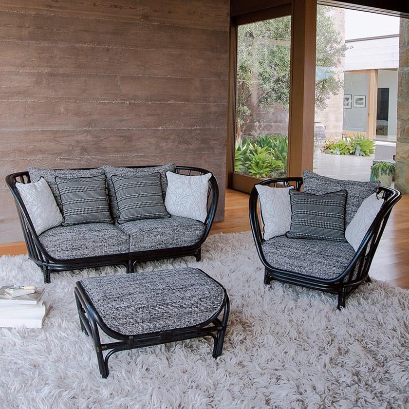 JANUS et Cie Подставка для ног из ротанга Kyoto sun-id-1475977 - Вид №3