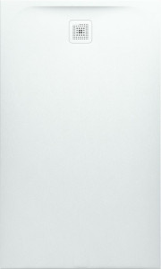 H2139520790001 Душевой поддон, материал Marbond, ультратонкий, прямоугольный, слив по короткой стороне LAUFEN PRO