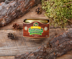 3339 Тушеное мясо оленя с можжевеловыми ягодами (стекло) Вкусляндия