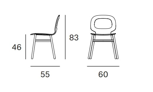 Стул из ясеня Blasco&Vila Halo ARCH-00134853 - Вид №24