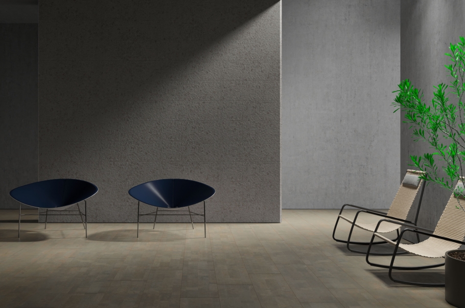 508 040 042 Стеновая панель из пробки Basalt GRANORTE Mat - Вид №1