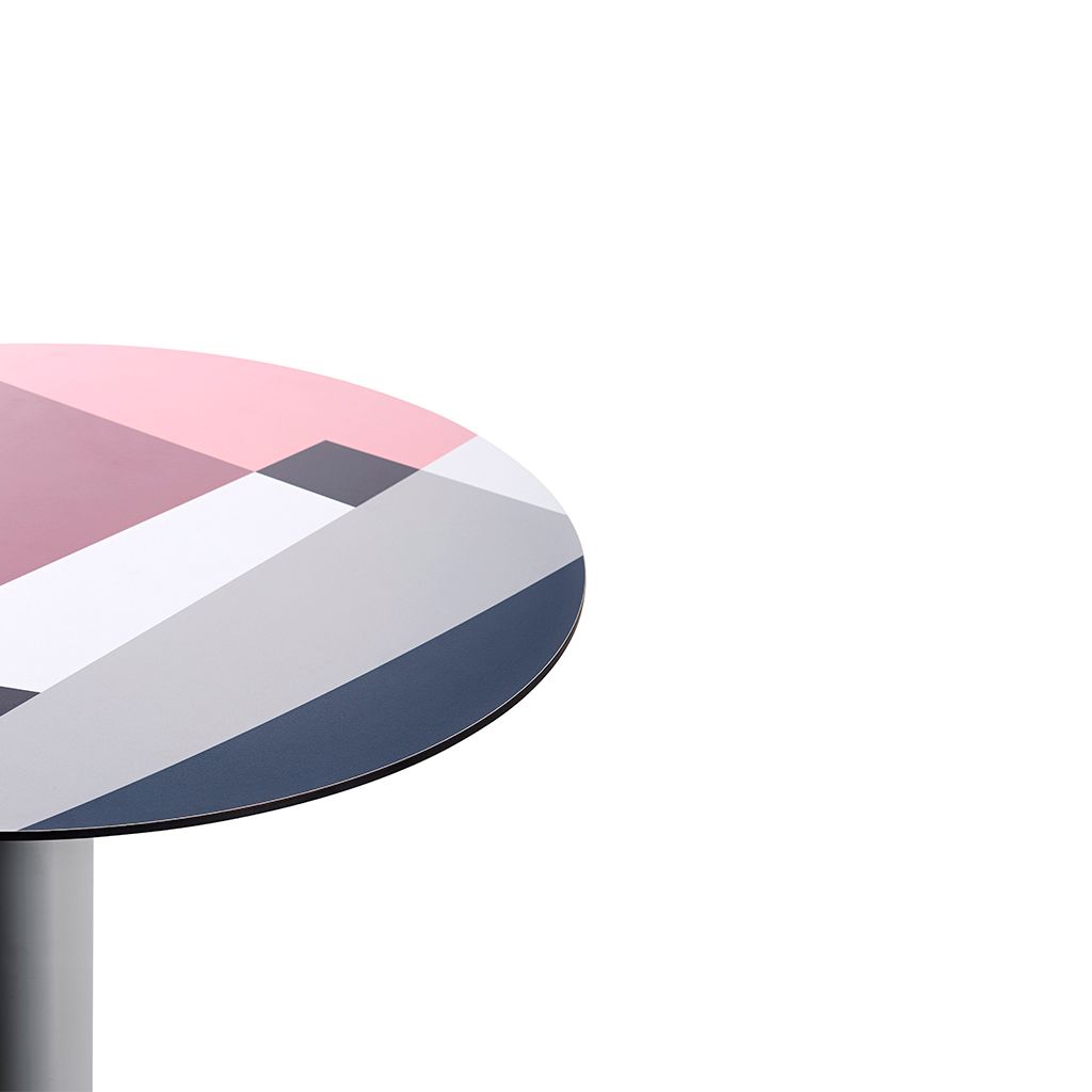 Круглый ламинированный стол Diabla Abstrakt Mona ARCH-00087852 - Вид №7