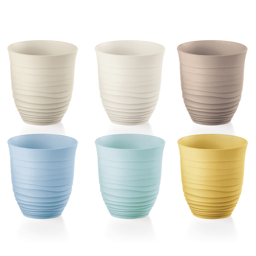 17950352 Набор стаканов tierra, 350 мл, разноцветный, 6 шт. Guzzini 