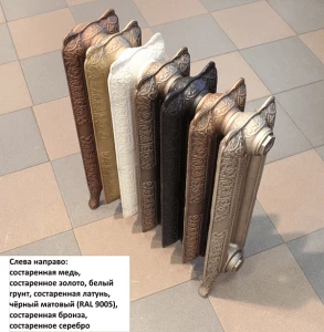 Чугунный радиатор Demir Dokum Historic 350 15 секций