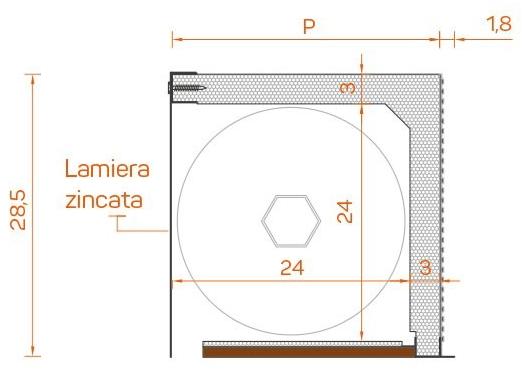 IN.CO.VAR. Ящик для рольставни sun-id-1438738 - Вид №6