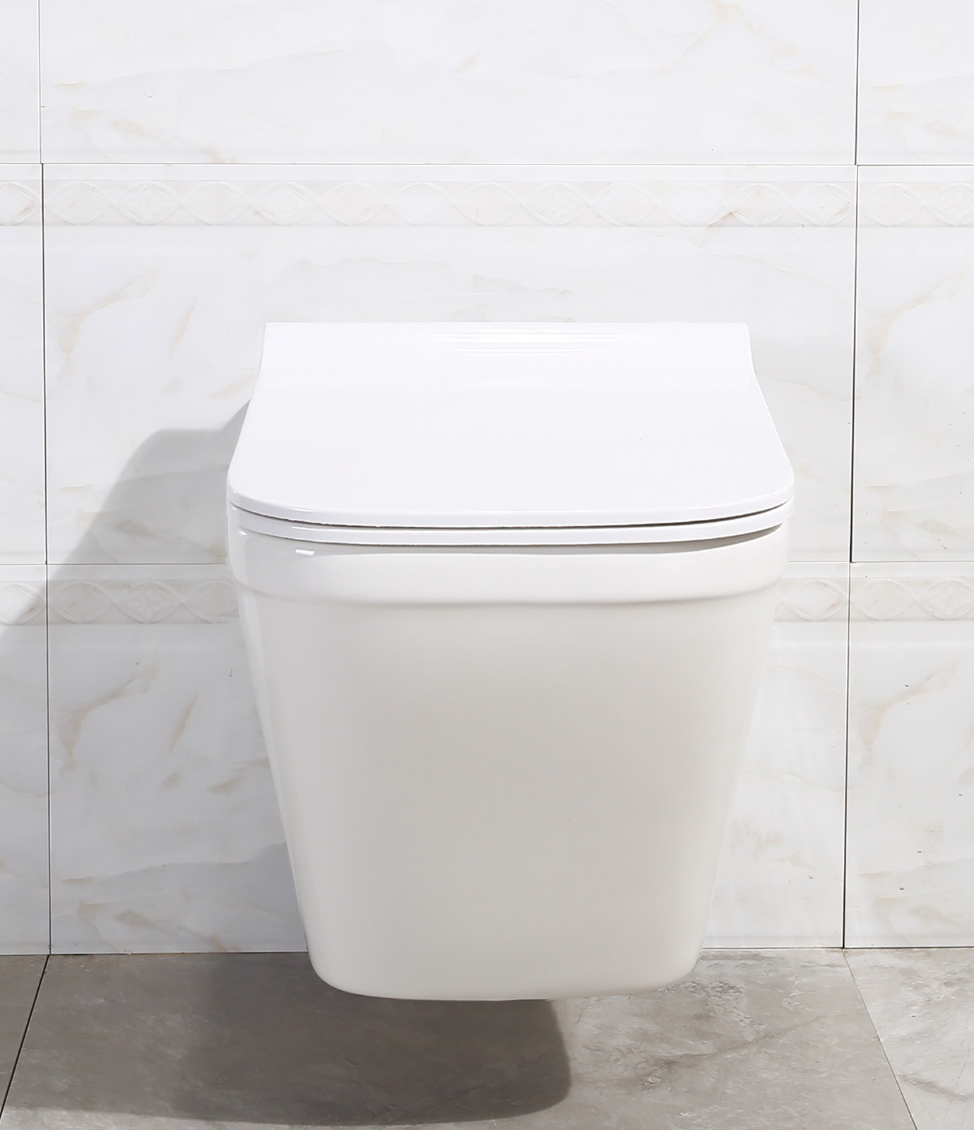 Унитаз подвесной BelBagno DORY безободковый Подвесной унитаз настенный Белый BELBAGNO  Китай  - Вид №1