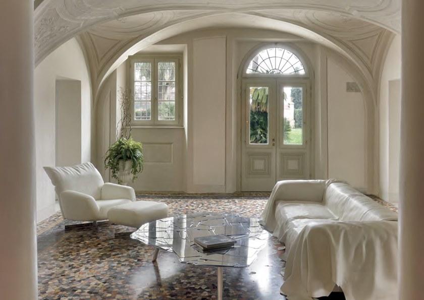 edra 3-х местный кожаный диван  Gran khan  - Вид №3