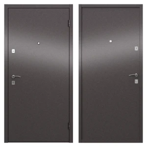 Дверь входная металлическая Стаф 950 мм правая цвет шоколад