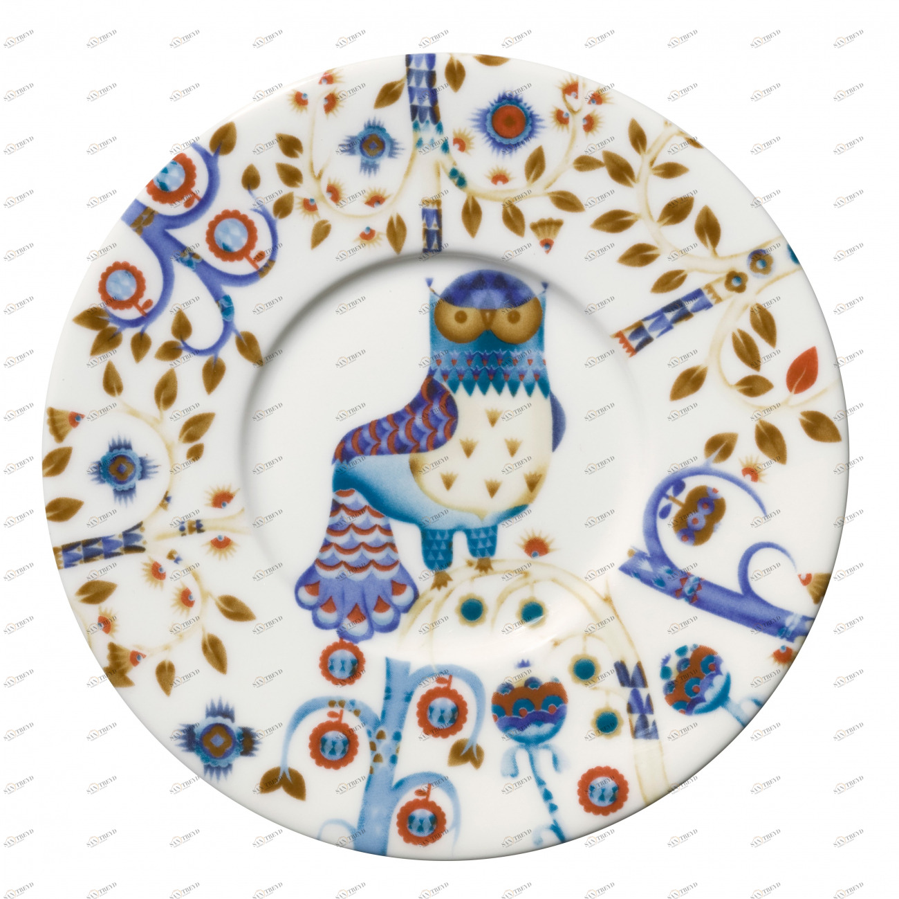 Блюдце "Taika" сова IITTALA СОВРЕМЕННЫЙ 081718 Разноцветный 